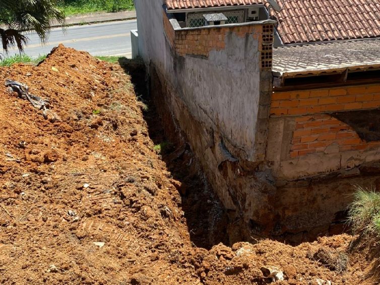 Escavação para Fundações