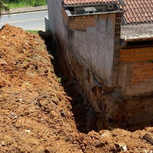 Escavação para Fundações
